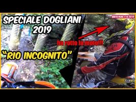 Rompre la moto nel fiume – Dogliani 2019