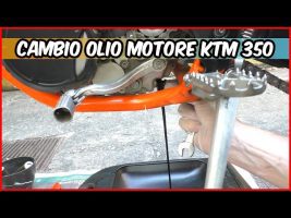 Guida al cambio olio motore – KTM 350